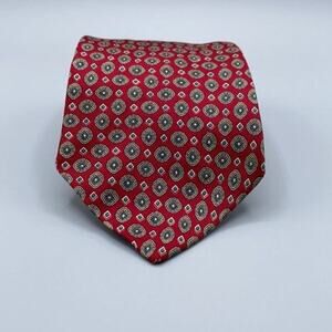Oscar de la Renta Couture patterned men's neck tie